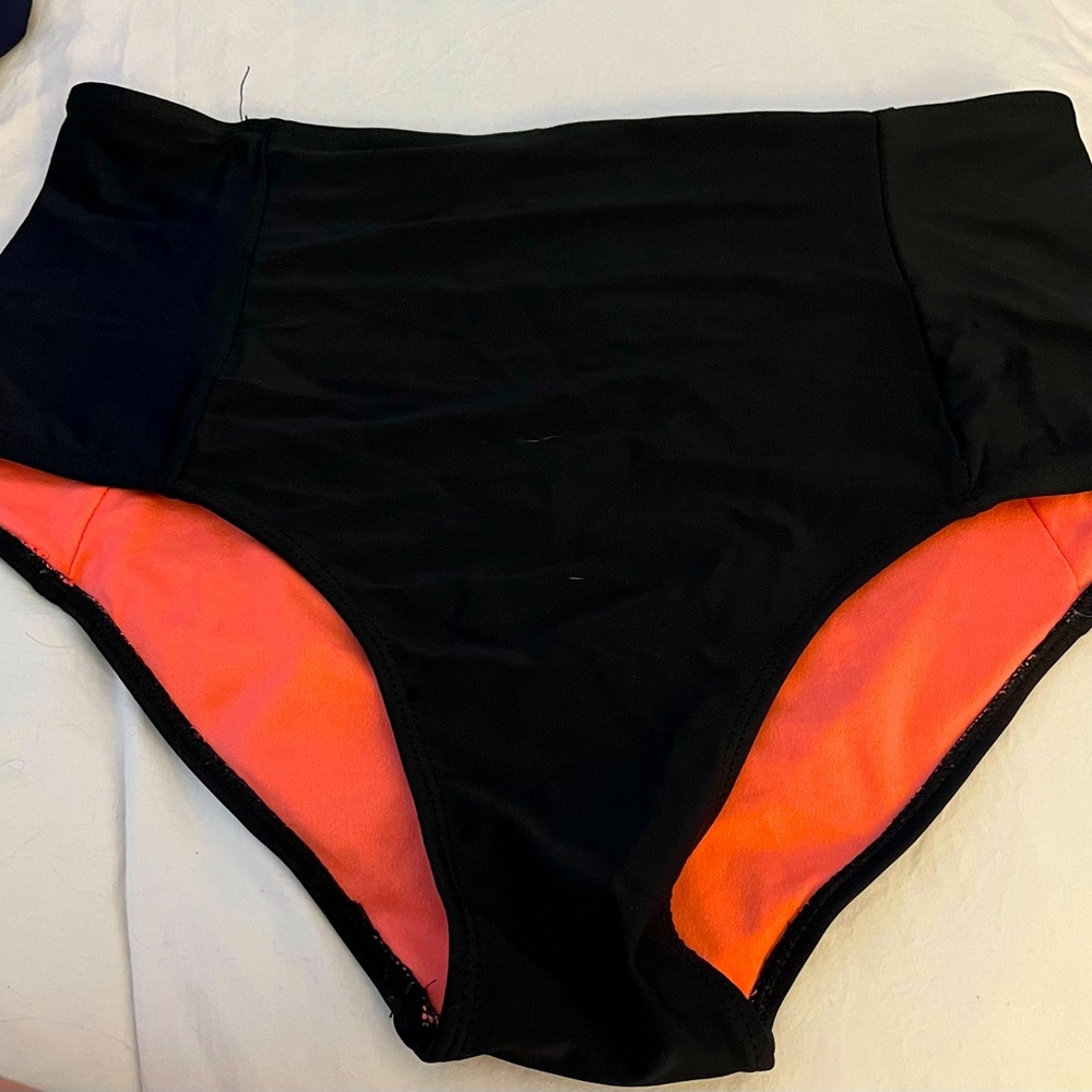 Target Black High-waisted Bikini Bottoms